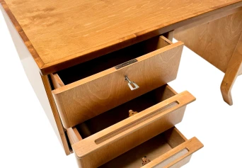 Mid-Century Modern EB04 Desk by Cees Braakman for Pastoe, 1950s